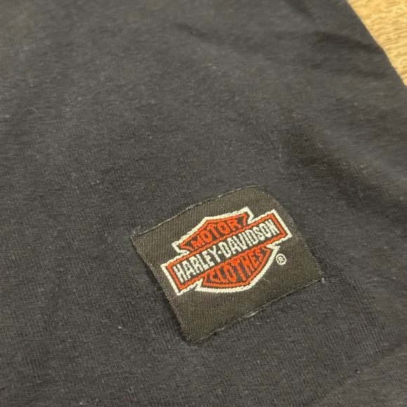 Vtg Harley Davidson 1991 Black Hills Rally Sturgis T-Shirt Mount Rushmore Size L - Picture 3 of 7